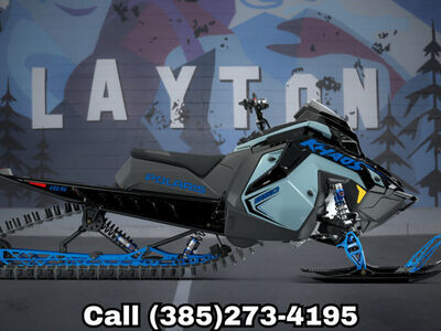 2026 Polaris® 850 RMK Khaos 155 Hemlock Blue / Black / Velocity Blue