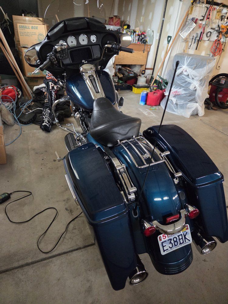 2020 Harley-Davidson Street Glide Touring Motorcycle - Blue Teal Metallic