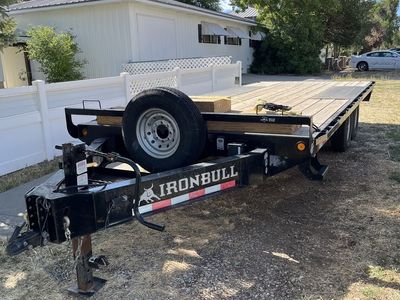 Ironbull Flatbed Utility Trailer in Good Condition