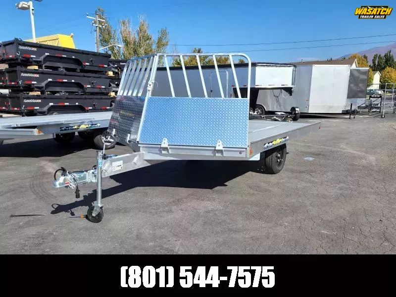 2024 Aluma 8612DH (7X12) Aluminum Snowmobile Trail