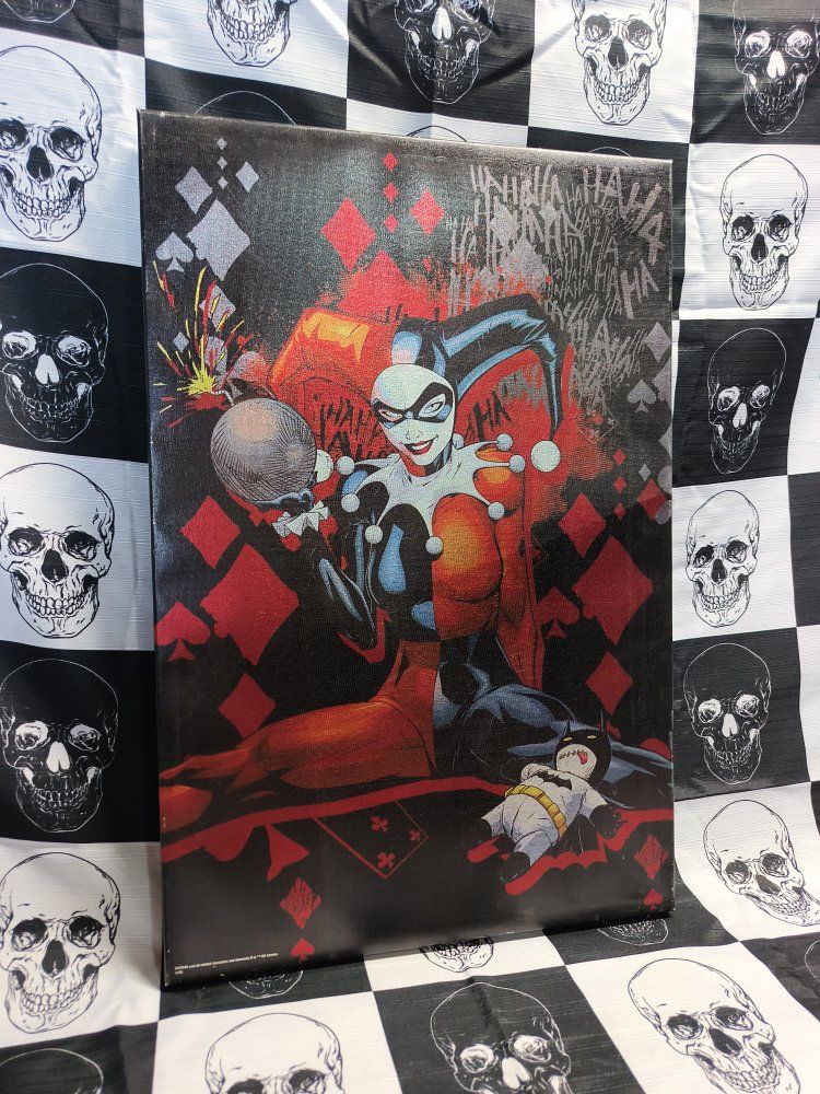 Harley Quinn DC Comics Canvas Art Print 16x20" Suicide Squad Joker Batman Disney