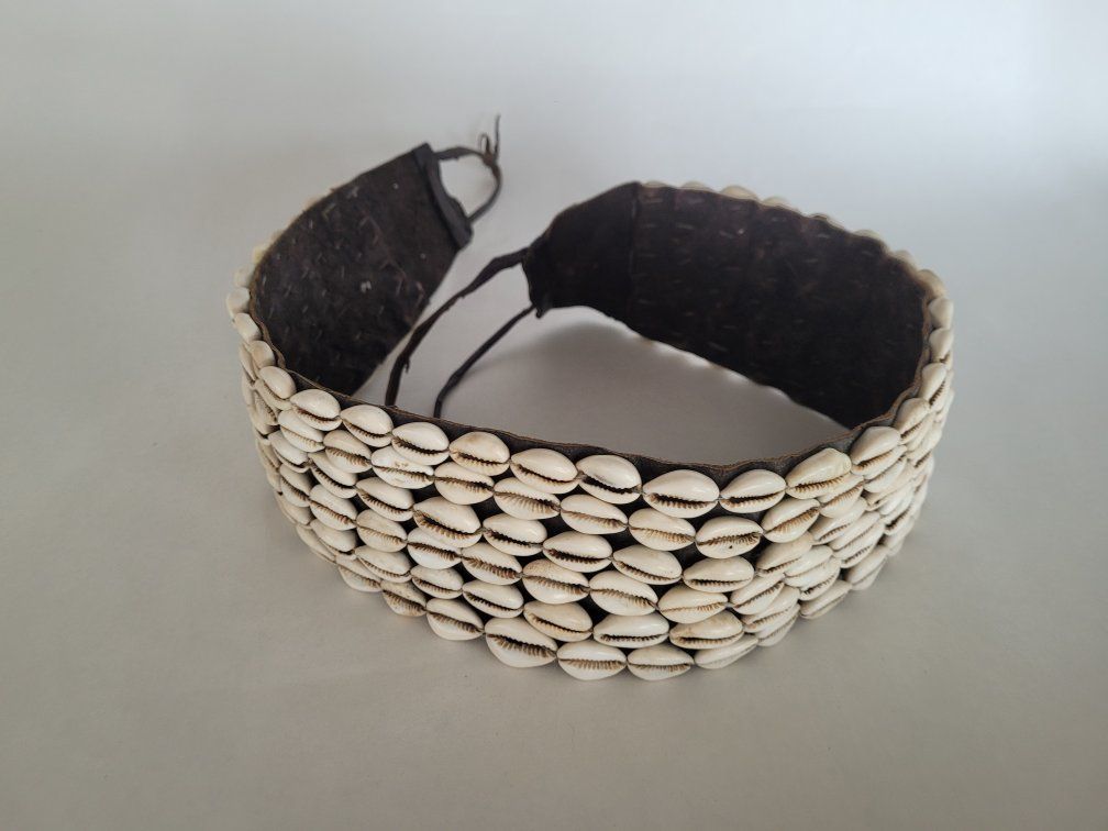Handmade Cowrie Shell Belt/Band - Unique Tribal Style Accessory