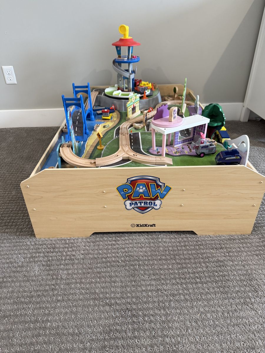 Kid Craft Paw Patrol Table