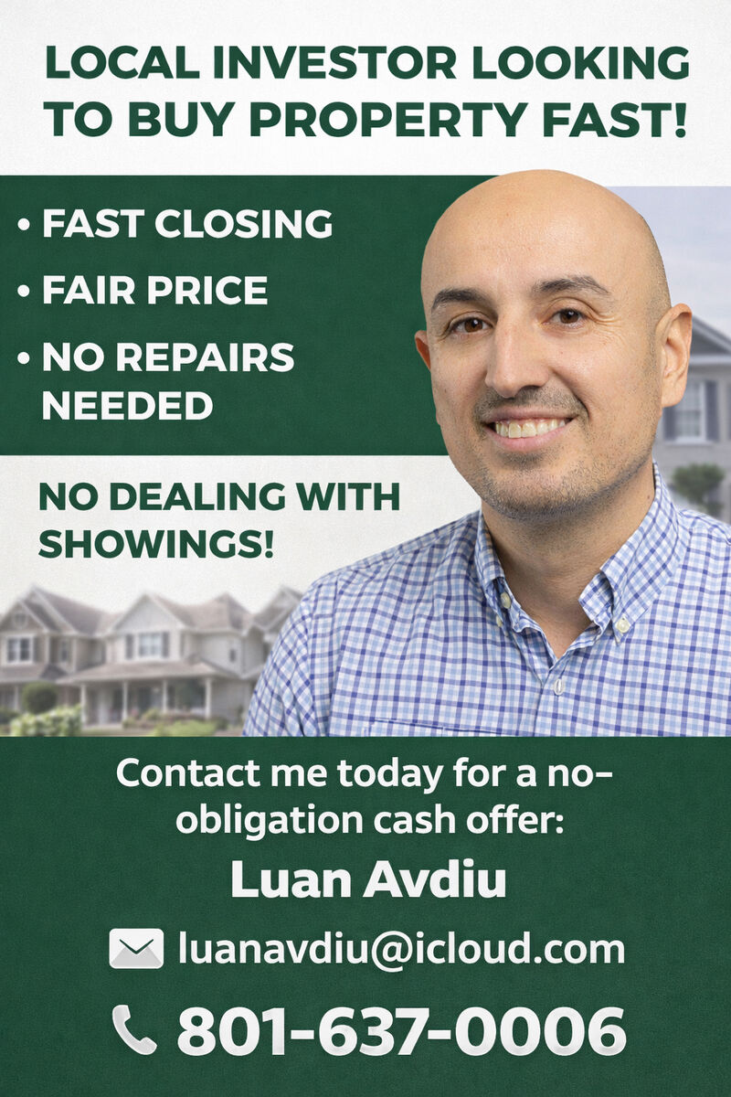 Local Investor Looking To Purchase Next Project