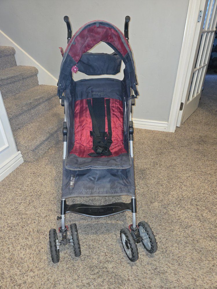 The First Years Ignite Stroller - Red/Gray Lightweight Umbrella Stroller