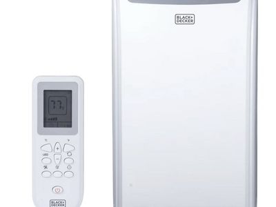 NEW BLACK+DECKER BPP08WTB 8,000 BTU SACCCEC Portable Air Conditioner