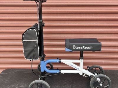 Brand New Bless Reach Economy Post Surgery Medical Knee Scooter Fully Adjustable and Foldable. I Assembled do you don’t have to