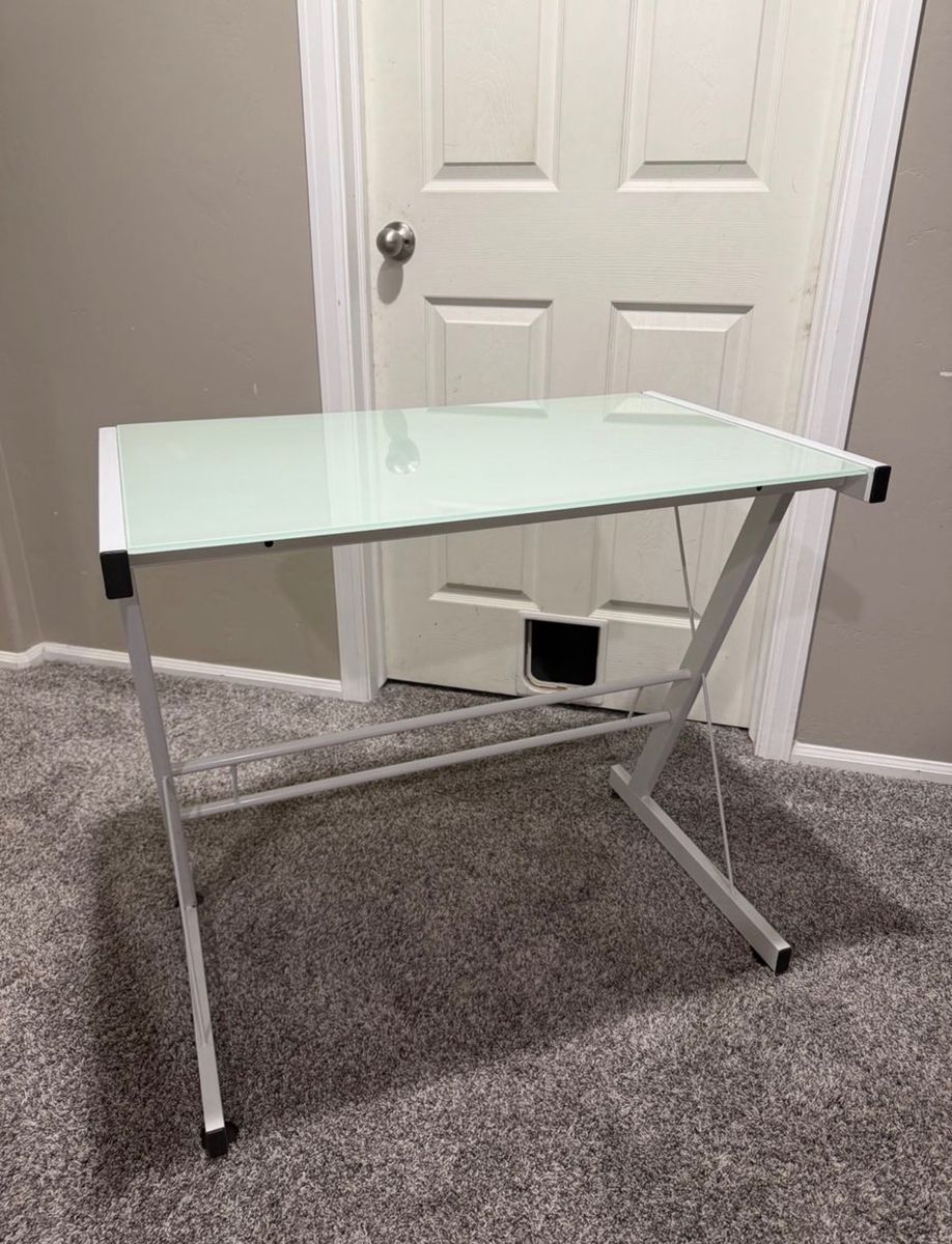 Modern Metal Computer Desk