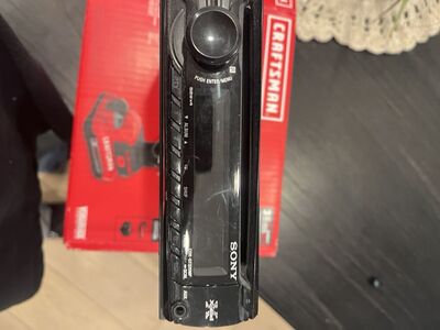 Sony Face Plate Radio For The Car