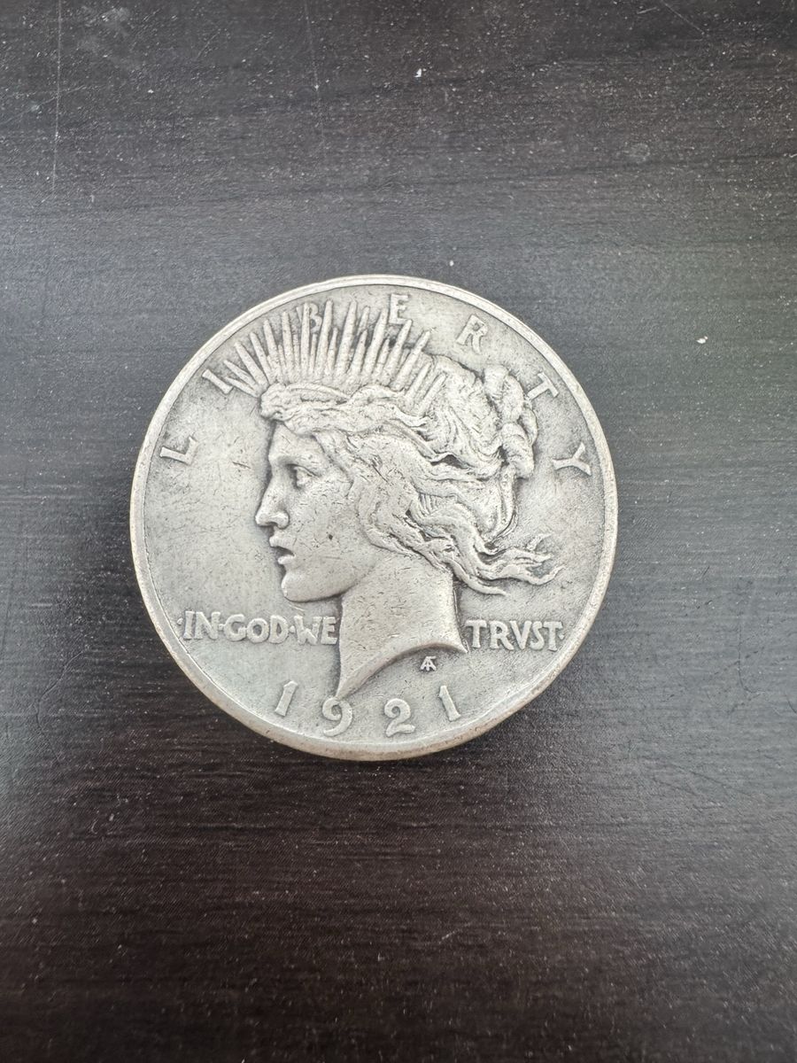1921 Peace Silver Dollar – Key Date / High Relief
