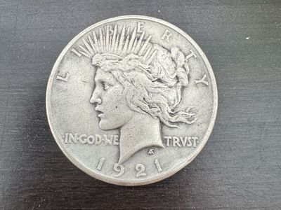 1921 Peace Silver Dollar – Key Date / High Relief