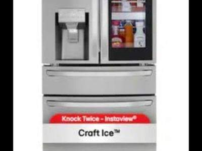 LG ThinQ craft ice Fridge