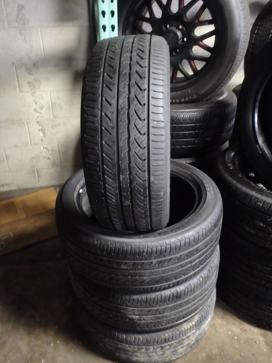225/50R18 YOKOHAMA ADVAN ALL SEASON SET OF USED TIRES
