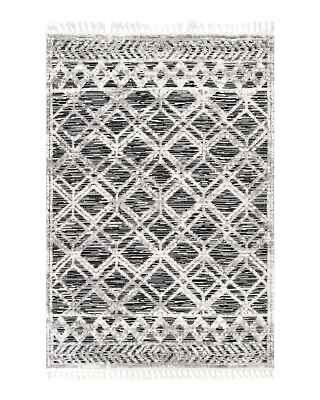Soft grey area rug