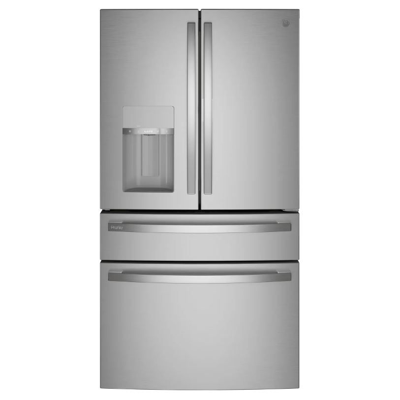 GE Profile PVD28BYNFS 27.9 Cu. Ft. Smart 4-Dr French Door Refrigerator 1376967 #104811