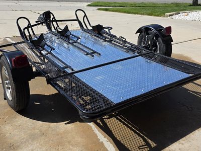 Trinity MT3 3 Rail Motorcycle Trailer