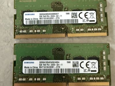Samsung 16GB (2x8GB) DDR4 2666MHz SODIMM Laptop RAM Memory