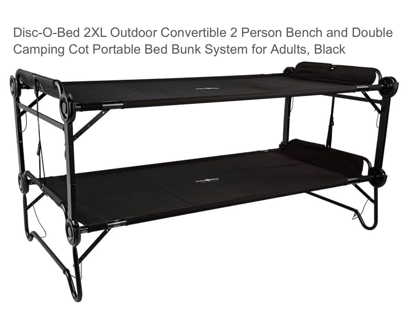 Disc o bed 2xxl bunk bed cot in box