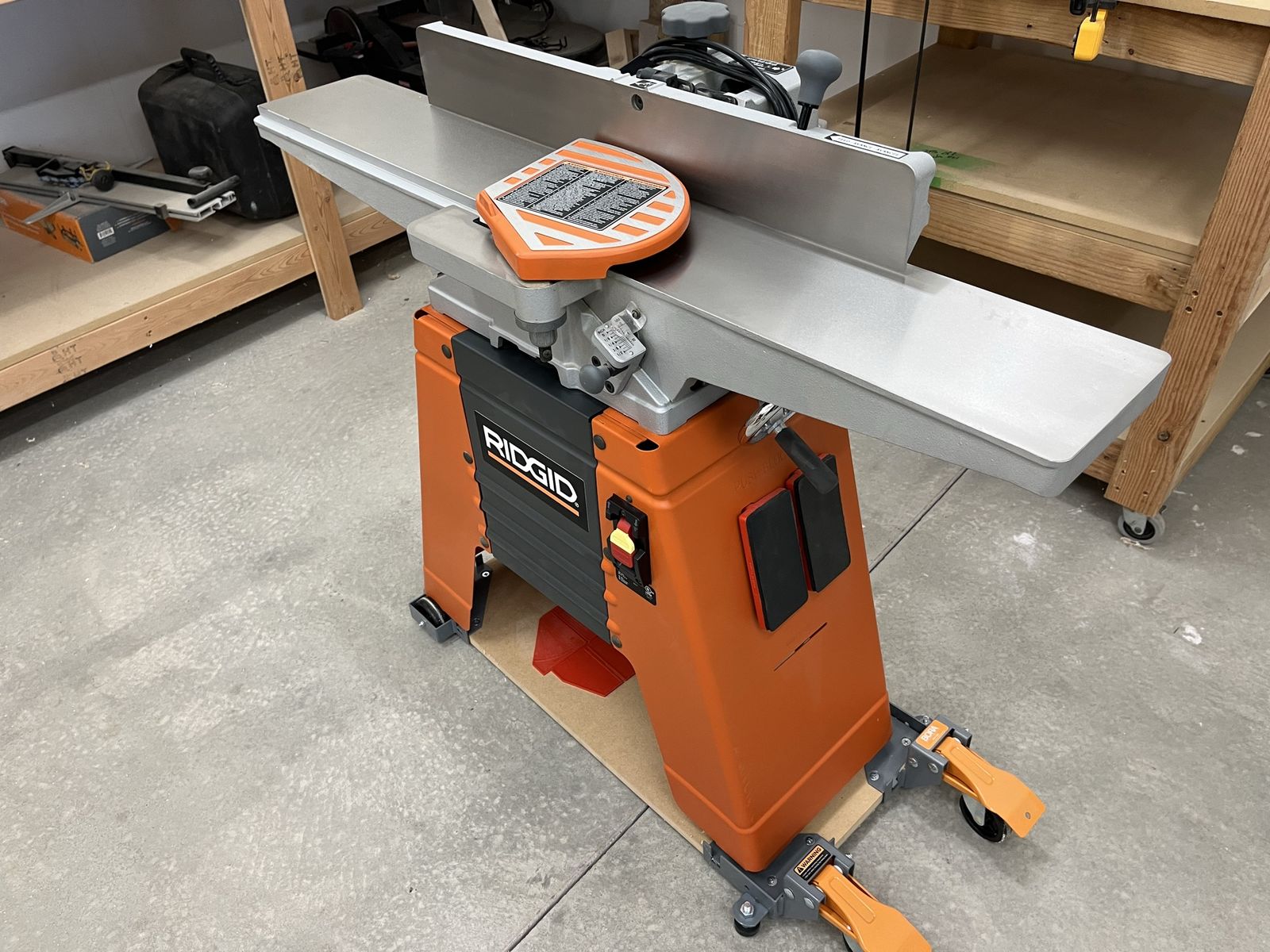 RIDGID 6 Amp 6-1/8” Jointer/Planer