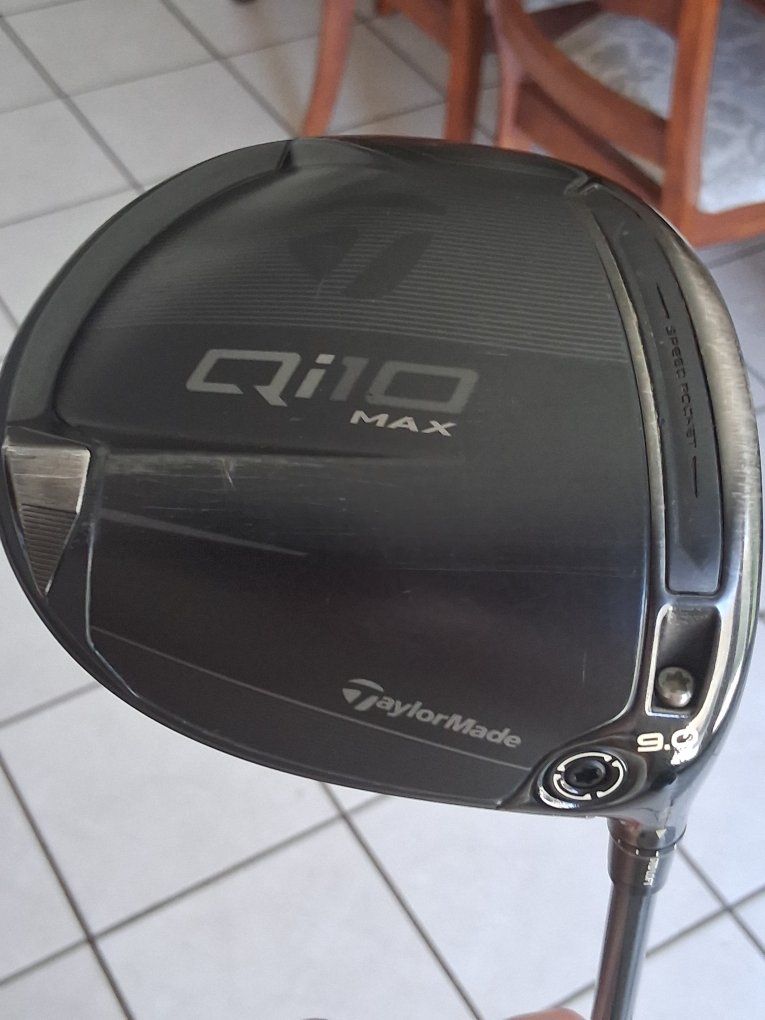 TaylorMade Qi10 MAX Driver 9.0 Degree Golf Club - New Excellent Condition