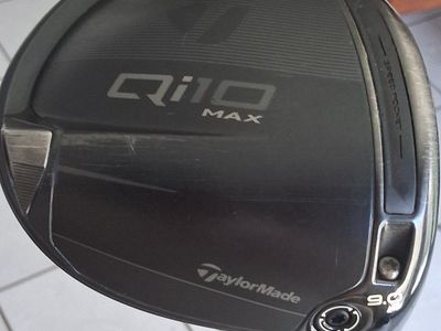 TaylorMade Qi10 MAX Driver 9.0 Degree Golf Club - New Excellent Condition