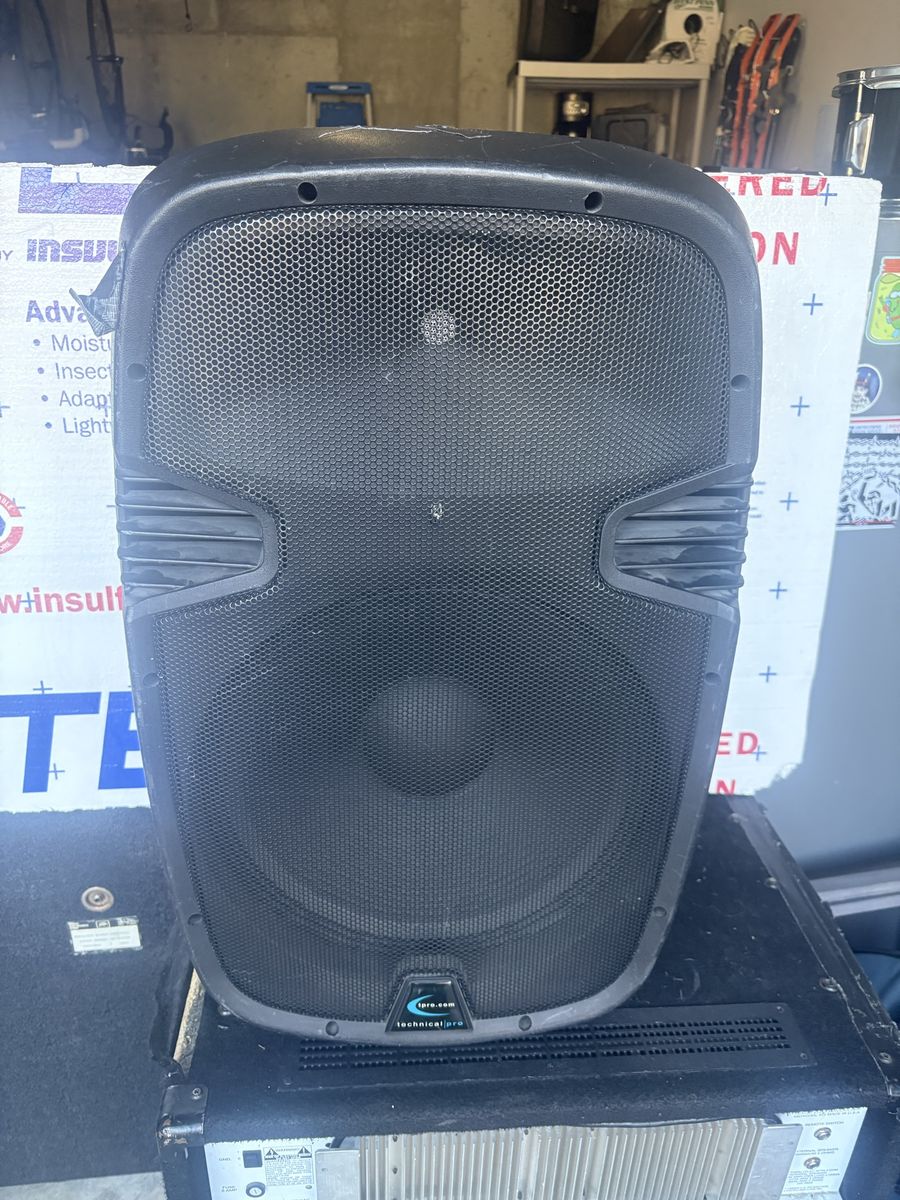 powered pa speaker