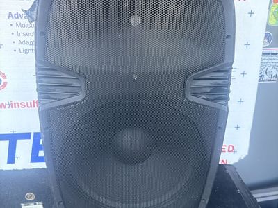powered pa speaker