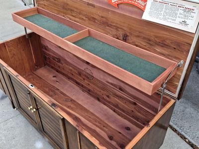 original 1950 large cedar hope chest