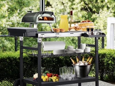 Moveable kitchen island and storage cart!! New in box