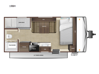 2025 Wayfinder RV Go Play 19BH
