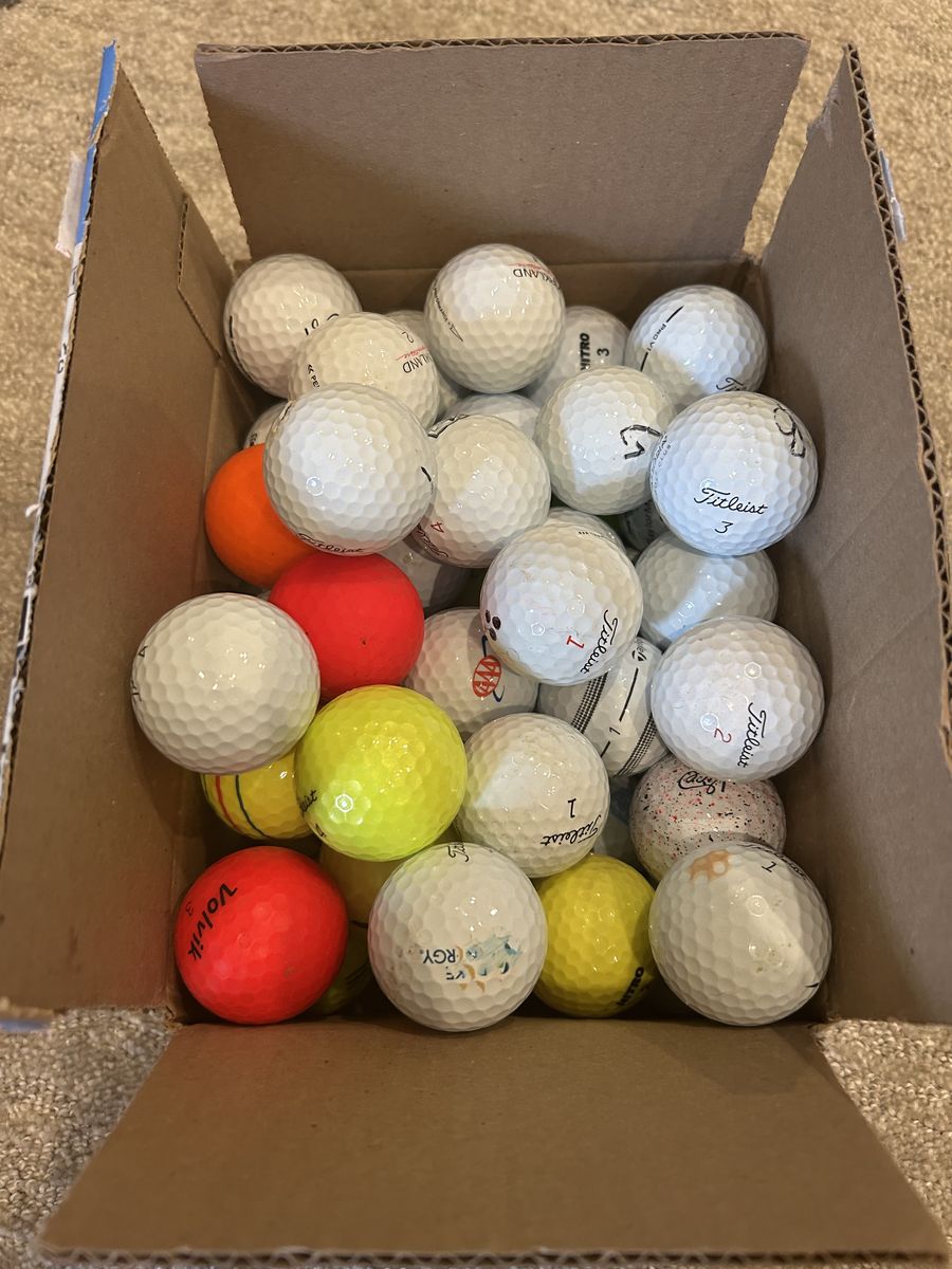 50 Used Golf Balls