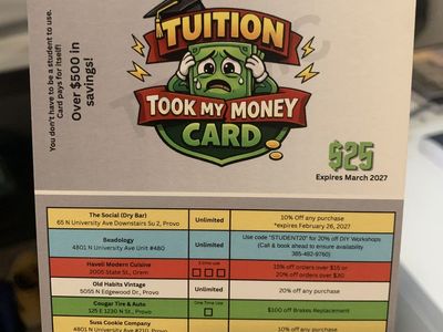 Student Discount Card Business Buy Out