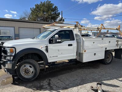 10 speed 6.7 diesel with 12 ft flatbed