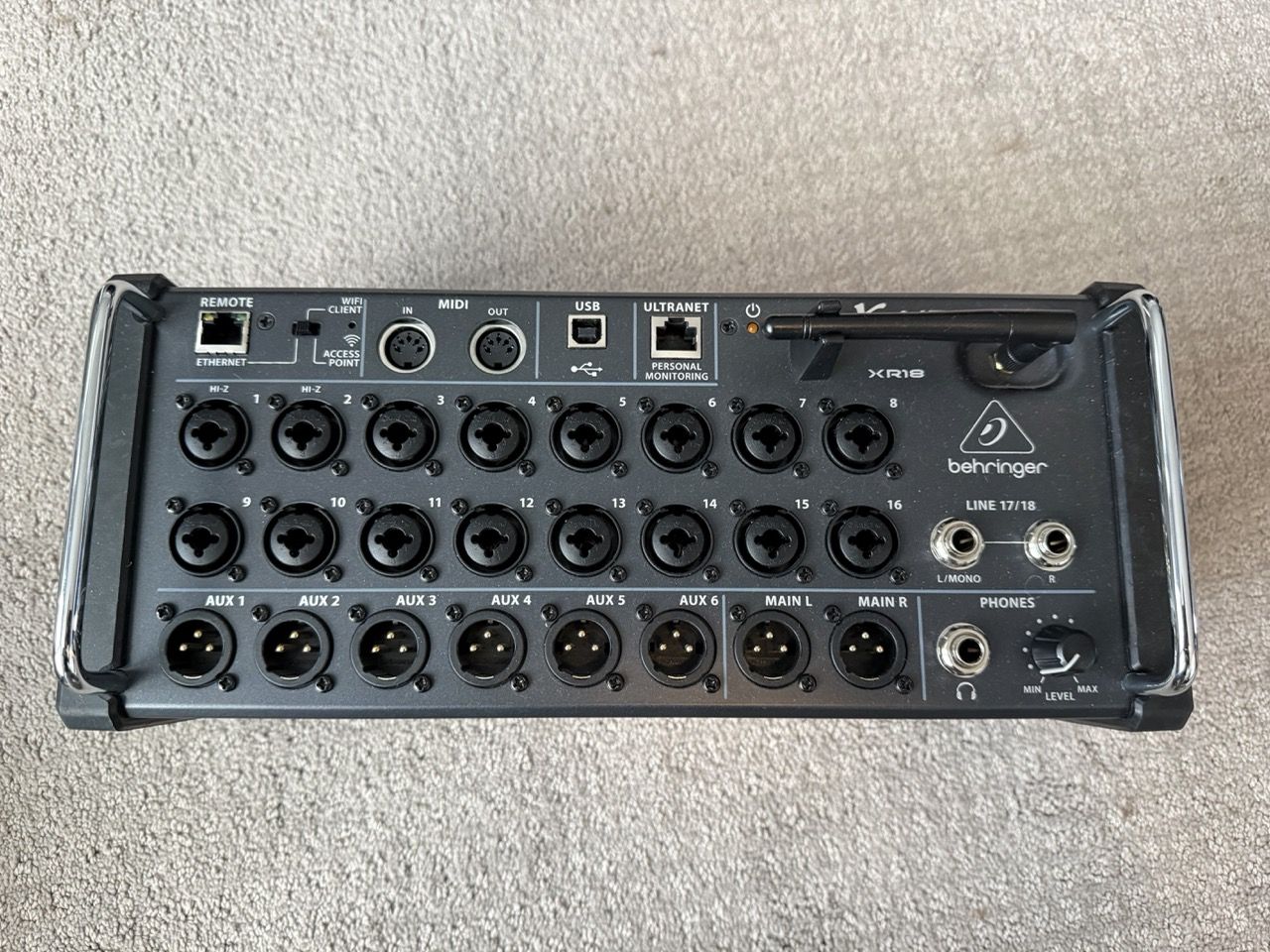 Behringer XR18 18-channel mixer