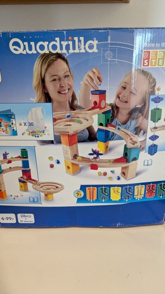 marble run hape quadrilla