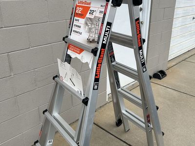 Brand new little giant multi 22ft ladder