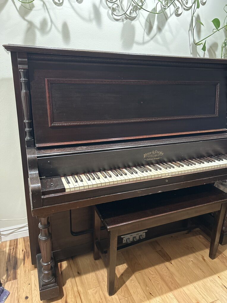 Price & Teeple Upright Grand Piano