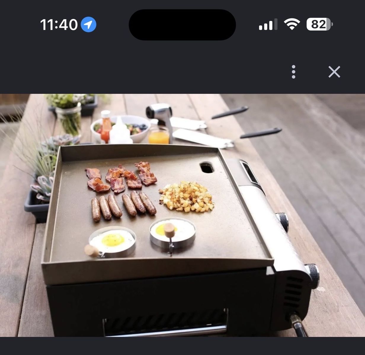 Cuisinart Gas Tabletop Griddle