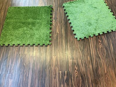 Interlocking Turf tiles flooring 24x24