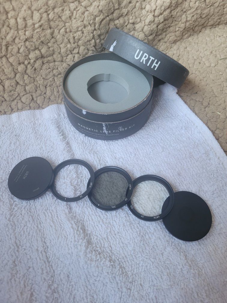 URTH 39mm Magnetic Lens Filter Kit for Cameras - ND8, ND64, ND1000