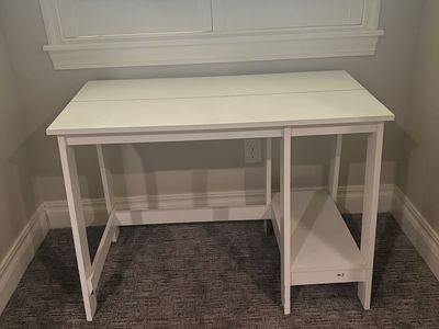 White Office Desk
