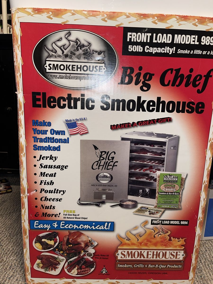 New! Big Chief Electric Smoker