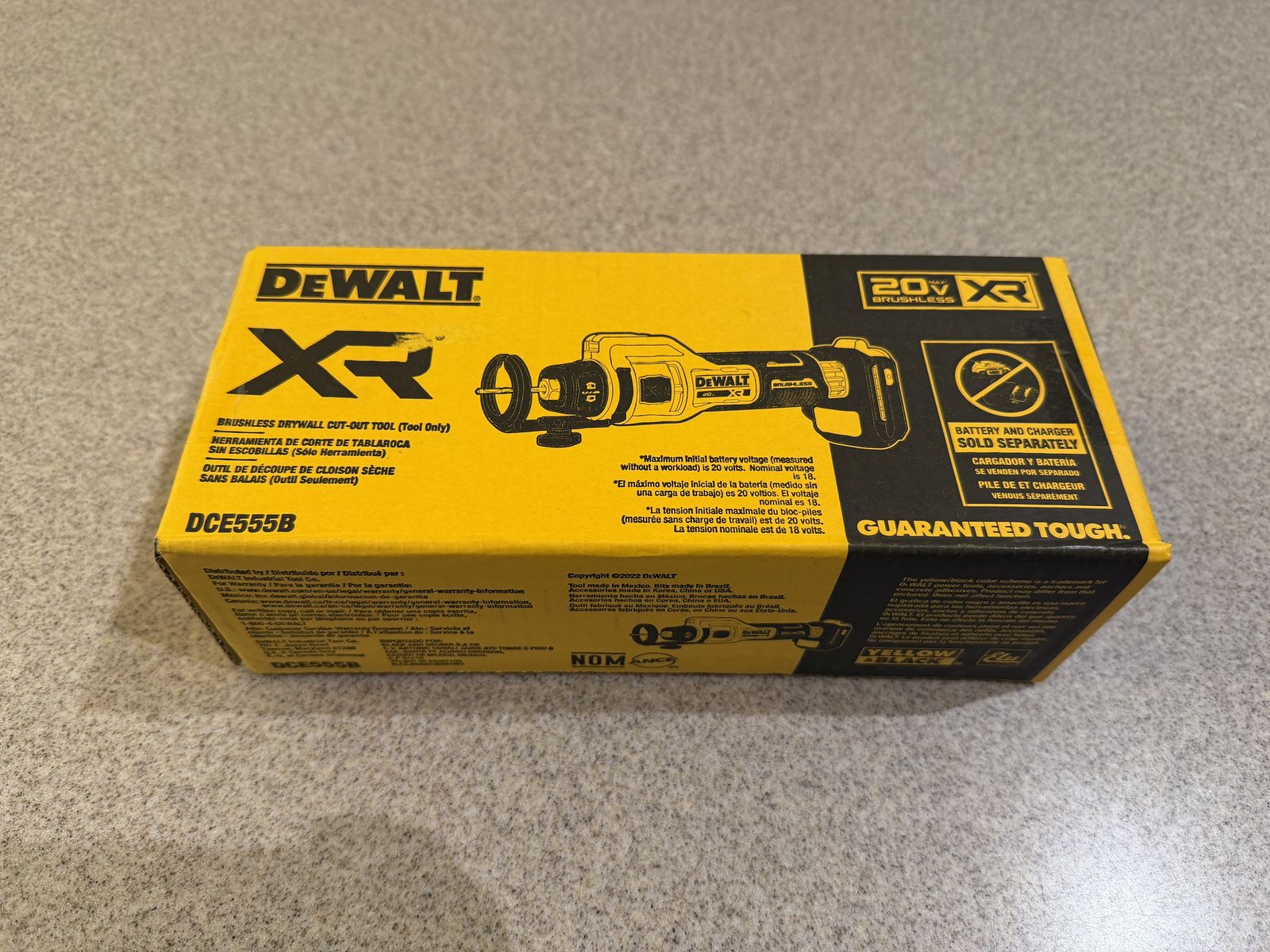 Brand new Dewalt 20V XR Drywall cut off tool, tool only