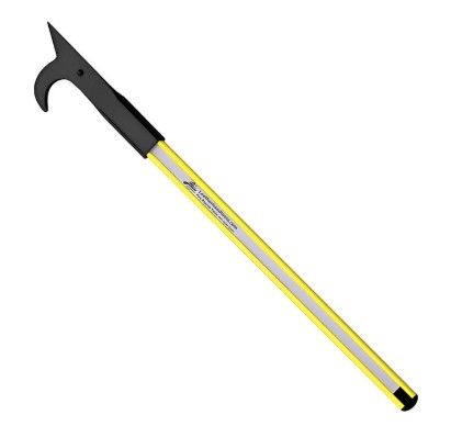 Leatherhead ToolsDog-Bone American Hook Pike, Hi-Viz, Reflective I-Beam Fiberglass Pole