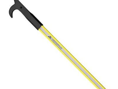 Leatherhead ToolsDog-Bone American Hook Pike, Hi-Viz, Reflective I-Beam Fiberglass Pole
