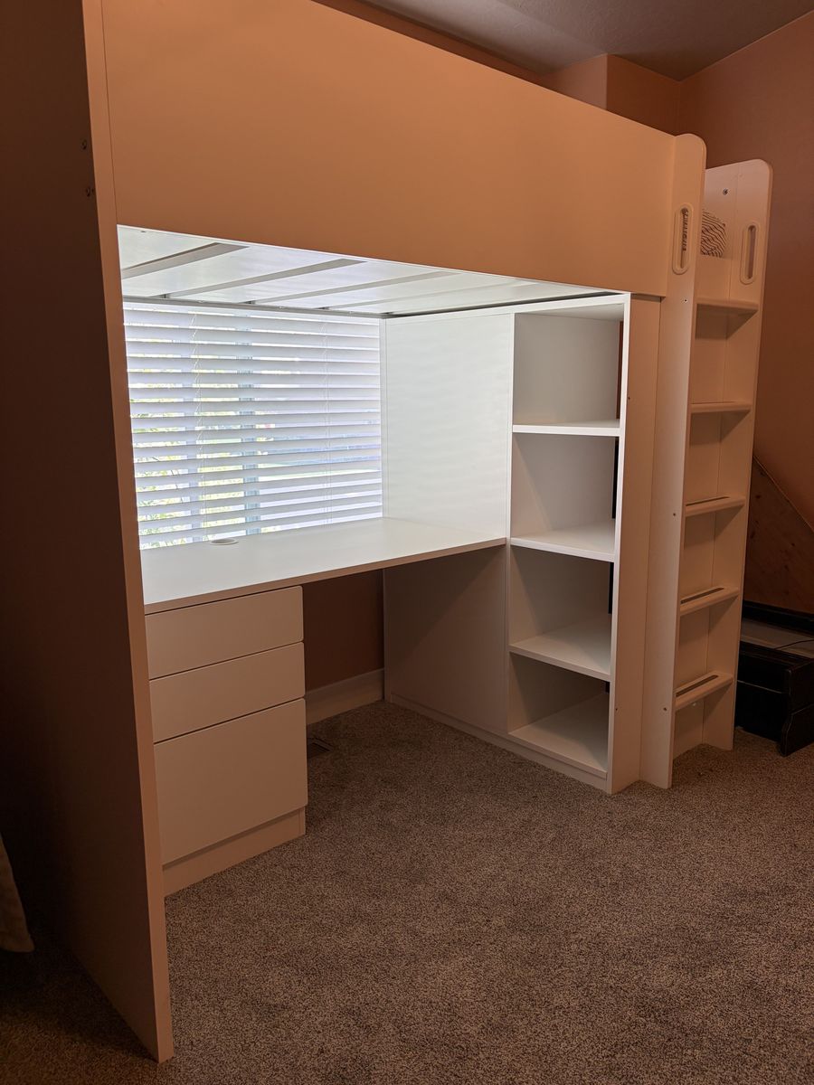 IKEA Loft + Desk Combo