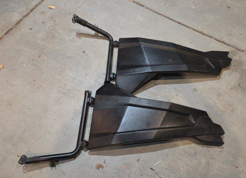 Polaris Rzr XP 1000 and XP Turbo stock doors with brackets