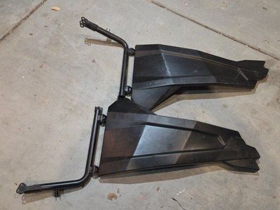 Polaris Rzr XP 1000 and XP Turbo stock doors with brackets