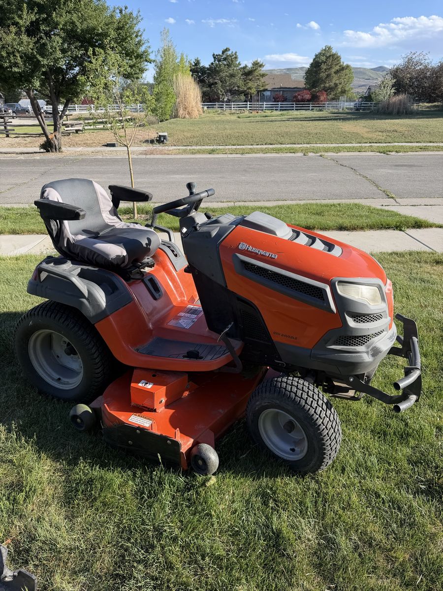 Husqvarna riding lawn mower