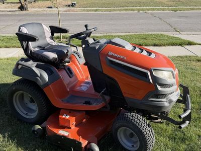 Husqvarna riding lawn mower